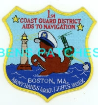 COAST GUARD,MASSACHUSETTS,1ST DISTRICT AIDS TO NAVIGATION, MANY HANDS MAKE LIGHTS WORK 1